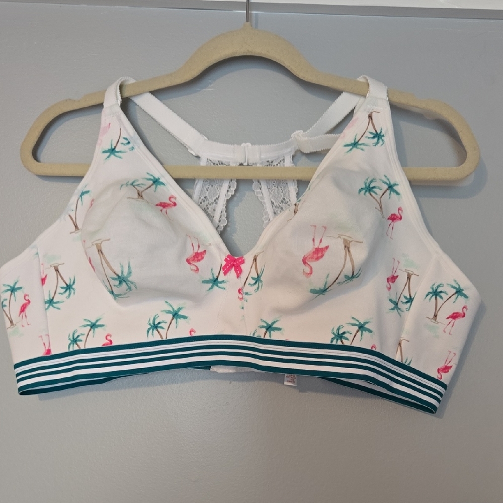 Cacique Teal Racerback Bra